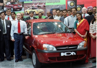 Ford_IKON_Debut_in_India