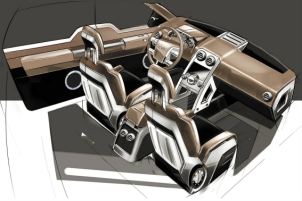 GMC Terradyne Interior Study